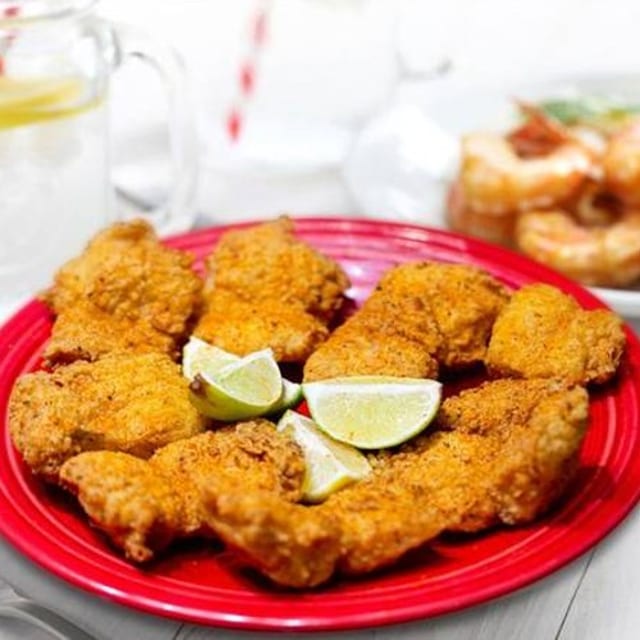 50 Pc. Catfish Nuggets.