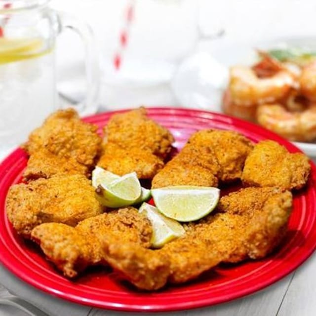 25 Pc Catfish Nuggets.